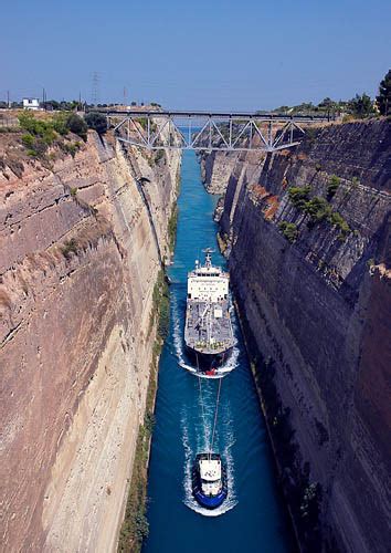 The Corinth Canal | Ferrell's Travel Blog