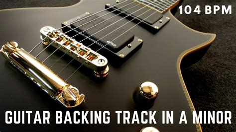 Guitar Backing Track in A Minor - YouTube