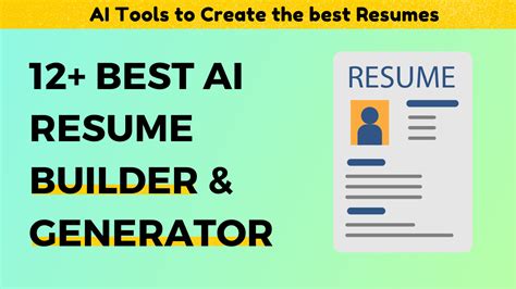 12+ Best Free AI Resume Builder & Generator [June'24]