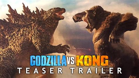 Godzilla Vs Kong 2021 Teaser - Primer Breve Teaser De Godzilla Vs Kong ...