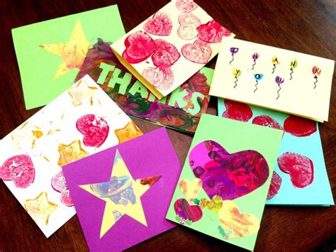 Four Simple Cards Kids Can Make | Homemade Thank You Cards from ...