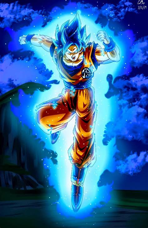 Goku Super Saiyan Blue, Dragon Ball Super | Personajes de dragon ball ...