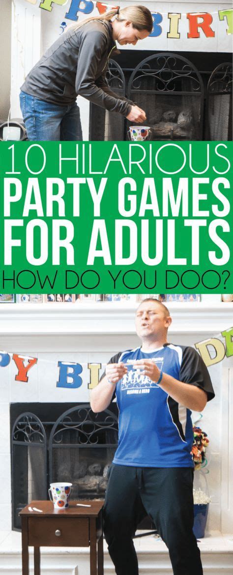 Hilarious Party Games for Adults | Birthday games for adults, Home ...