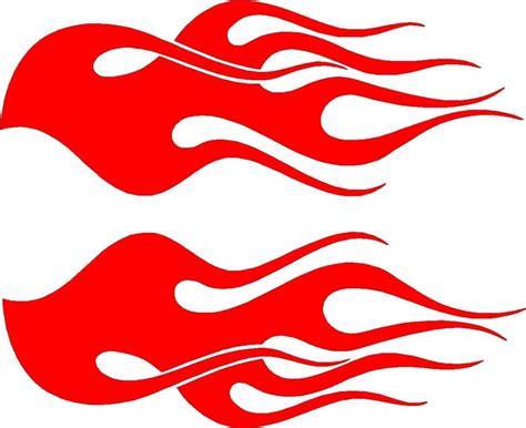 Tribal Flame vinyl decals car decals vinyl stickers vinyl