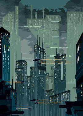 Dystopian City @ PixelJoint.com