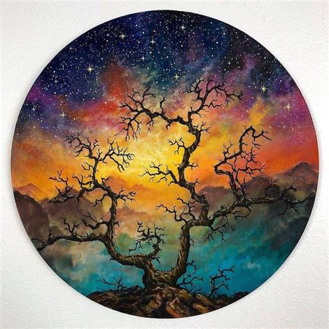 Artist Paints the Magnificence of Mother Nature on Vinyl Records ...