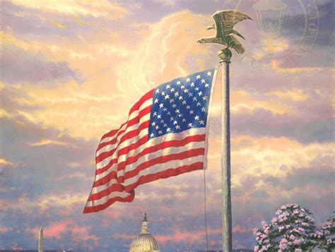 American Flag Painting