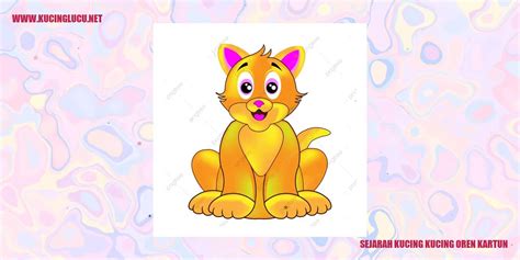 Kucing Oren Kartun yang Menggemaskan untuk Hiburan Anda! | Kucing Lucu Net