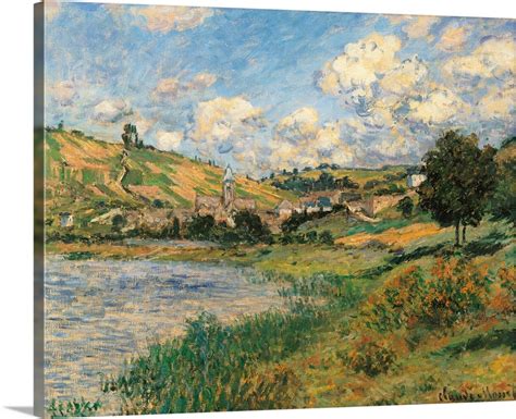 Landscape. Vetheuil, by Claude Monet, 1879. Musee d'Orsay, Paris ...