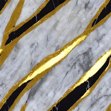 Beautiful Marble Gold White Black Pattern · Creative Fabrica