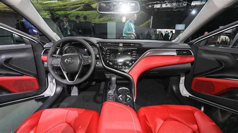 Toyota Camry Xse Red Interior 2020