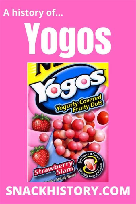 Yogos - Nostalgic, Discontinued Jewels From Kellog’s - Snack History