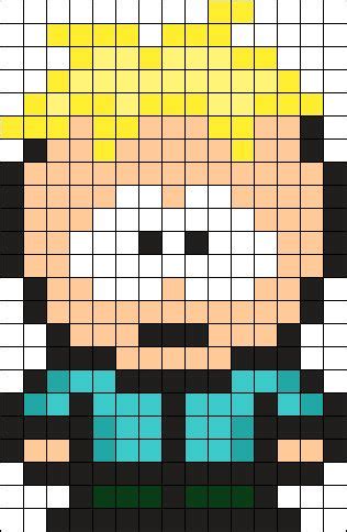 Butters South Park Perler Bead Pattern | Bead Sprites | Characters Fuse ...