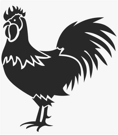 Chicken Silhouette Free Vector Art - Chicken Silhouette Clip Art - Clip ...