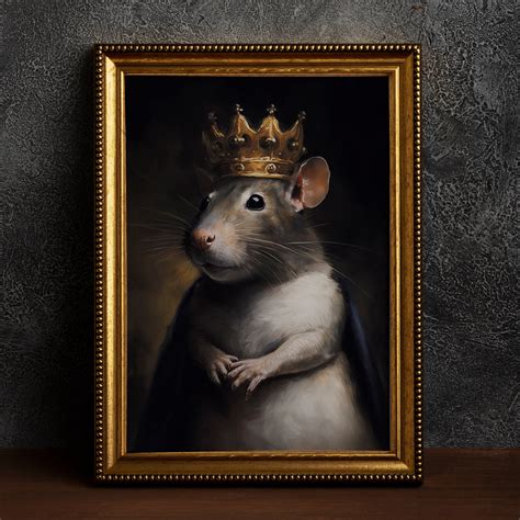 Vintage Rat King Poster Art Poster Print Home Decor Animal - Etsy Australia