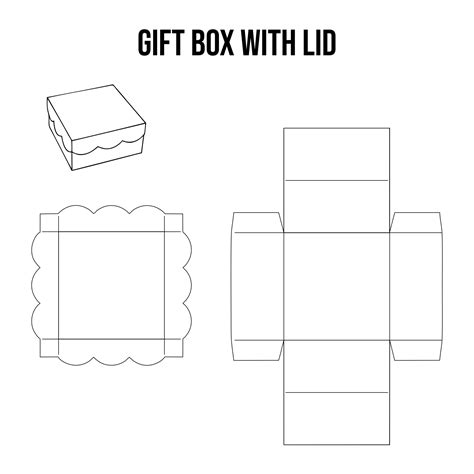 Printable Box Template With Lid - bmp-city