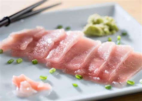 Raw Albacore Tuna Sashimi | Buy Albacore Tuna Loin Steaks | Lummi ...