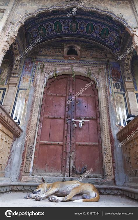 Temple in Vrindavan. India Stock Photo by ©Omstudio 131876324