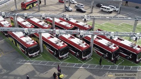 PowerON and TTC unveil new electric bus charging pantographs - Clean ...