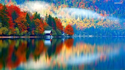 Autumn Lake Wallpapers - Wallpaper Cave