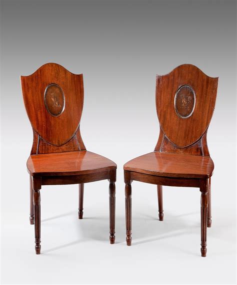 English Antique Georgian Furniture | Hall chair, Functional art ...