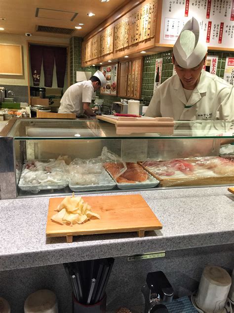 Best Affordable Sushi in Tokyo: Standing Sushi Bar - FOODICLES