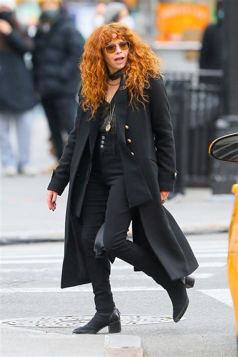 NATASHA LYONNE on the Set of Russian Doll, Season 2 in New York 03/16 ...