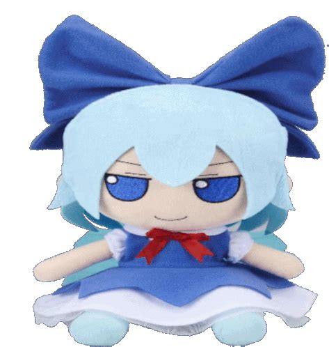 Touhou Fumo Sticker - Touhou Fumo Cirno - Descobrir e Compartilhar GIFs