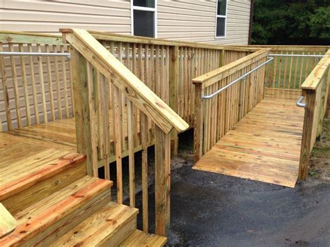 ada-railing-wooden-ramp-2.JPG (800×600) | Wooden ramp, Wheelchair ramp ...