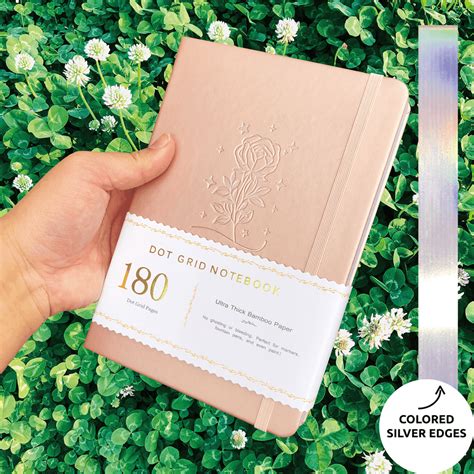 180GSM Paper Bullet Journal PU Leather Hardcover ROSE GOLD – bukenotebook