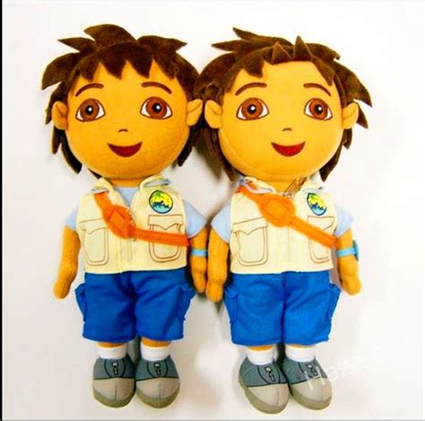 New Dora the Explorer Go Diego Go Plush Dolls Soft Sutffed Toy 30" Kids ...