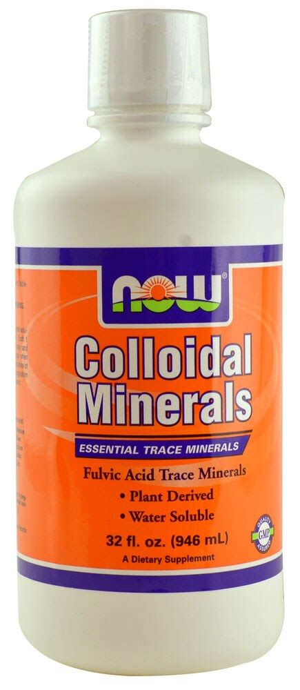 NOW Colloidal Minerals -- 32 fl oz - Vitacost