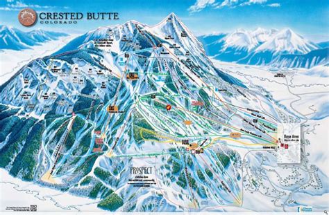 Crested Butte Trail Map | Liftopia