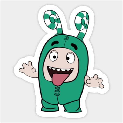 Oddbods Zee - Oddbods - Sticker | TeePublic