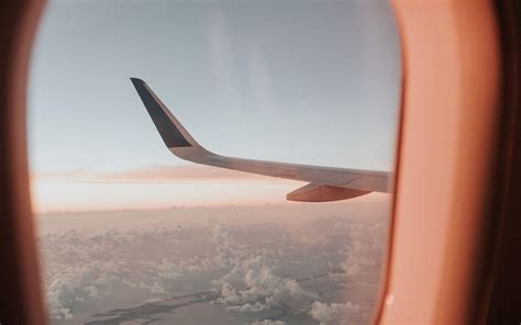 Airplane Window Wallpaper