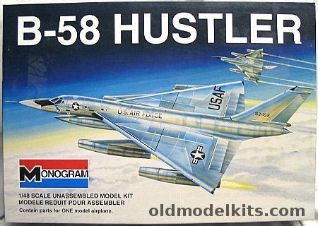 Monogram 1/48 Convair B-58 Hustler Supersonic Bomber, 85-5704