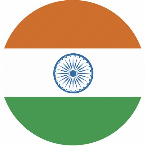 Indian Flag Images Round