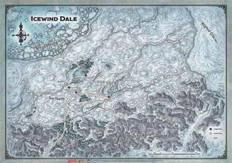 Icewind Dale World Map