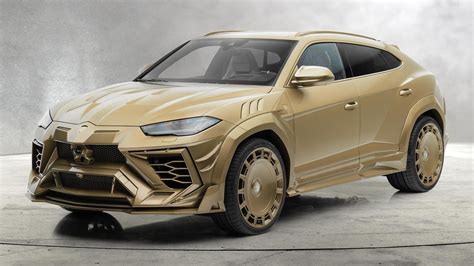 SUVs Don’t Get Crazier Than An All-Gold Lamborghini Urus With 900 HP ...