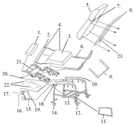 Lazy Boy Sofa Recliner Parts Diagram | Baci Living Room