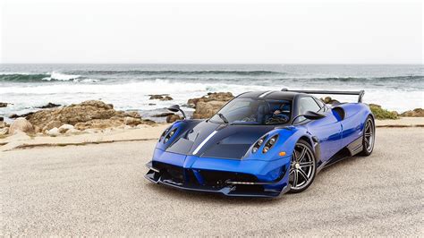 Photos Pagani 2016-18 Huayra BC Blue Metallic automobile 1920x1080