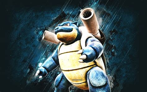 3840x2160px, 4K Free download | Blastoise, Pokken Tournament, blue ...