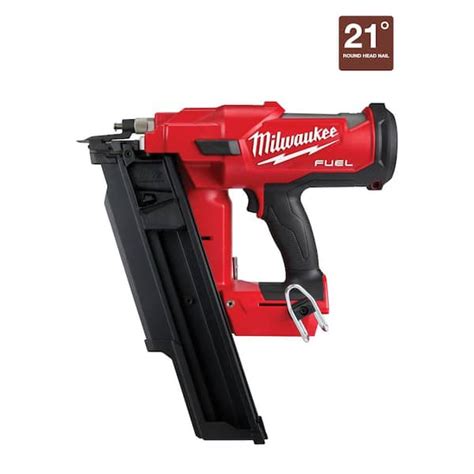 Milwaukee M18 FUEL 18-Gauge Brad Nailer, M12 Brushless Cordless 1/4 Hex ...