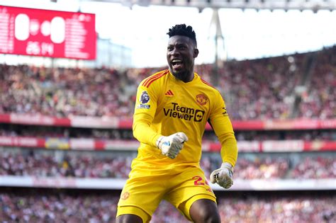 Onana is the only Man Utd star to receive a nod on the 2022-2023 Golden ...