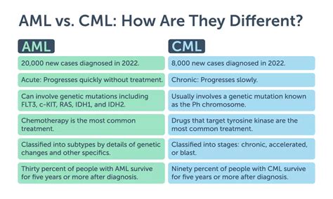 AML vs. CML: How Are These Leukemia Types Different? | MyLeukemiaTeam