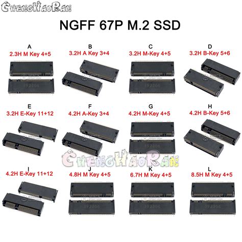 2pcs-M-2-Connector-67P-A-E-M-KEY-NGFF-interface-socket-SSD-socket-H-3.jpg