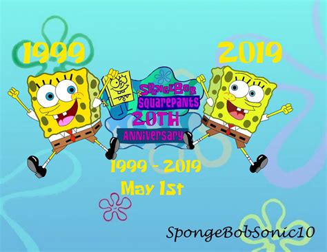 Happy 20th Anniversary SpongeBob SquarePants! by SpongeBobSonic10 on ...