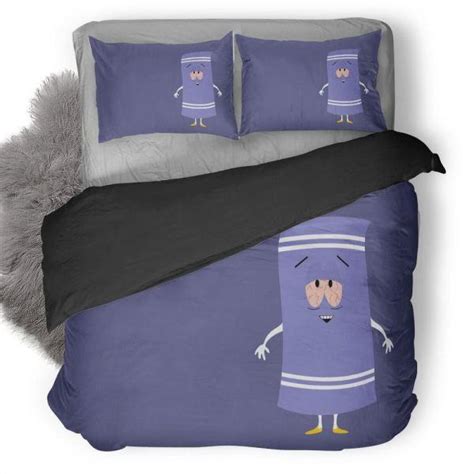 Towelie South Park Minimalism Duvet Cover Bedding Set - Army Merch Shop