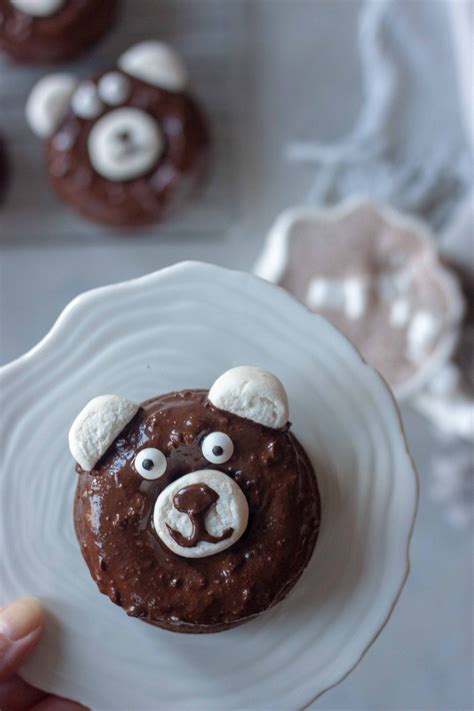 Chocolate Peppermint Bear Donuts - A Whisk and Two Wands | Recipe ...