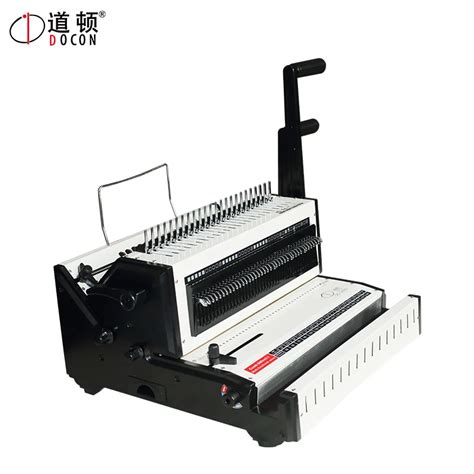 DC 2600 manual 3:1 comb binding machine and wire binding machine comb ...